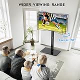 BONTEC TV Floor Stand 30-70 inch Swivel Height Adjustable 600x400 VESA view 5