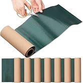 Pushglossy 2 Rolls Pool Cover Patch Kit, 39 x 8 Inch, Green | Self Adhesive, Tear Resistant, Cuttable Mesh Safety Pool Cover Repair Patch Kit for Inground Swimming, Waterproof No Sewing