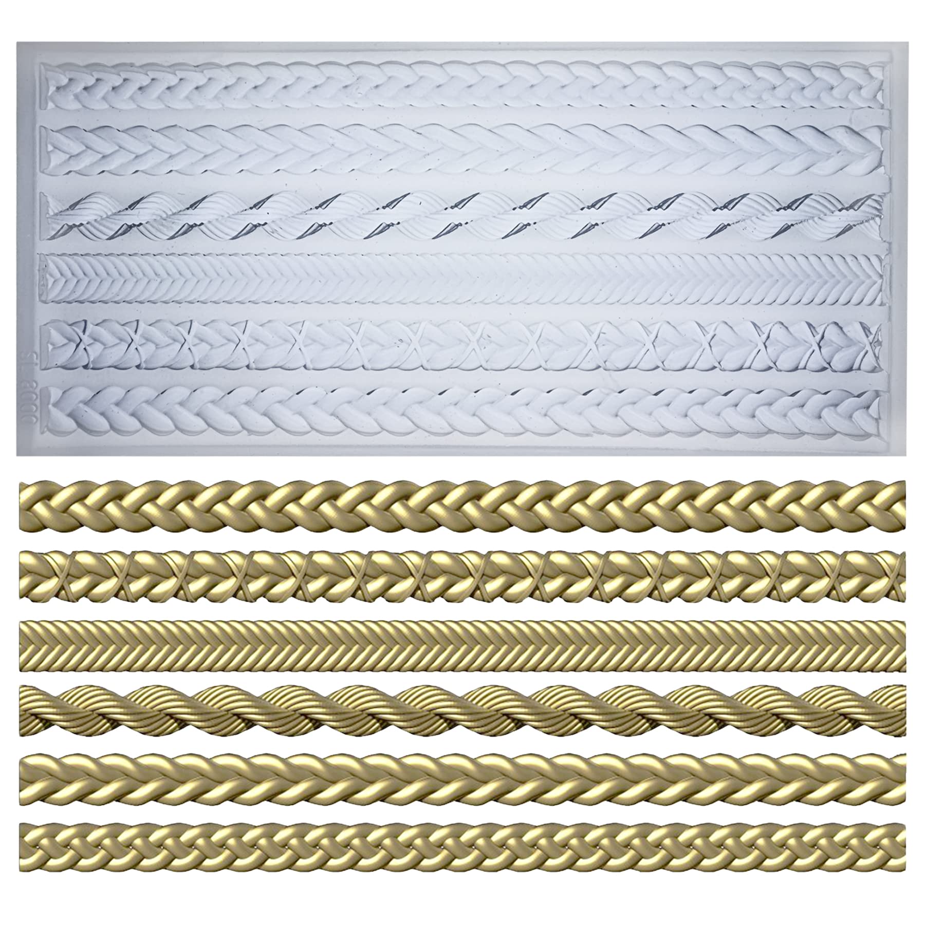 Trimming Mould for Polyclay Air Dry Clay Plaster