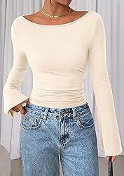 PRETTYGARDEN Women's Long Sleeve Shirts 2025 Fall