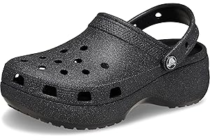 Crocs Women's Classic Platform Glitter Clog