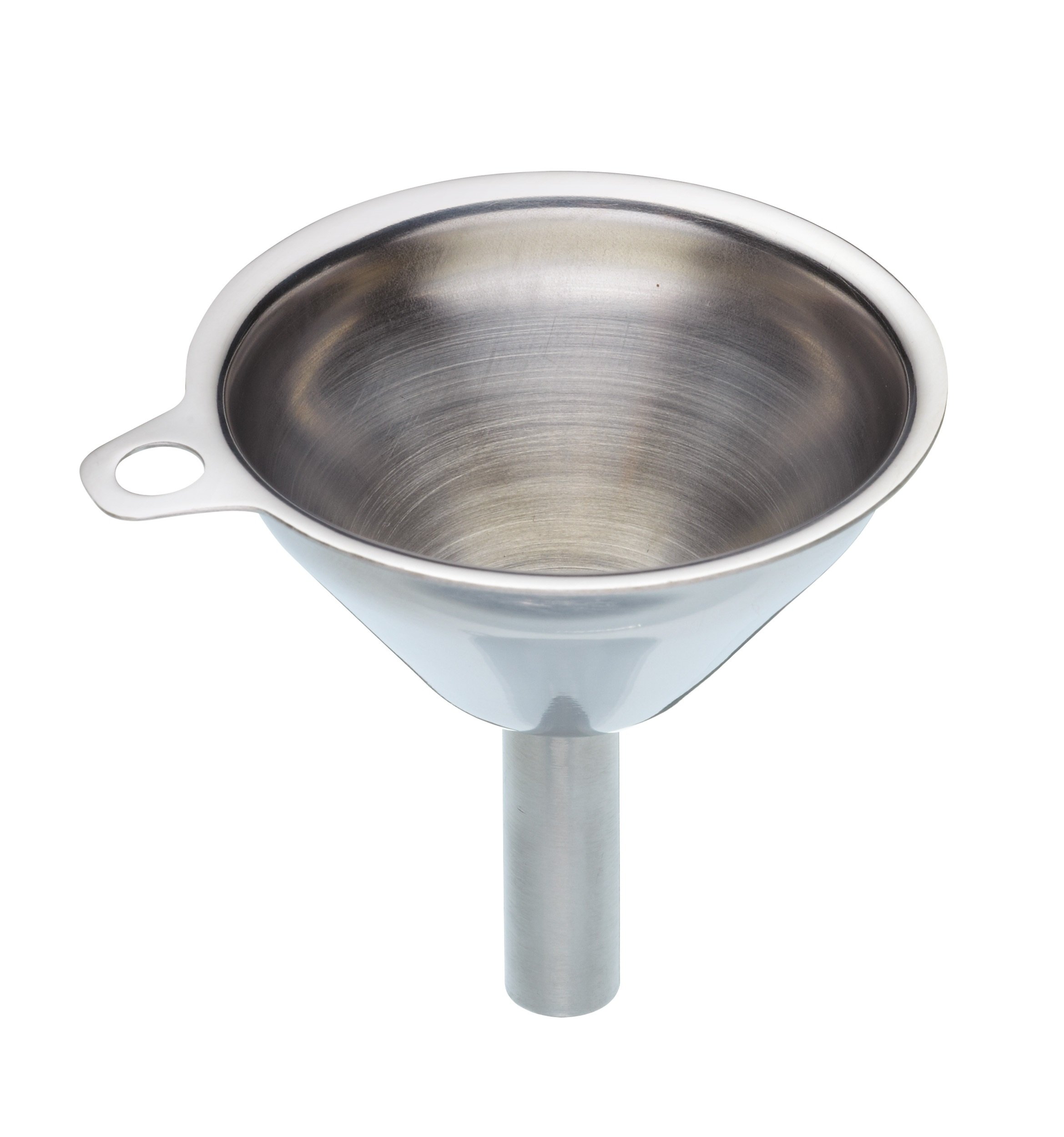 KitchenCraft Stainless Steel Mini Kitchen/Hip Flask Funnel, 5.5 cm (2")