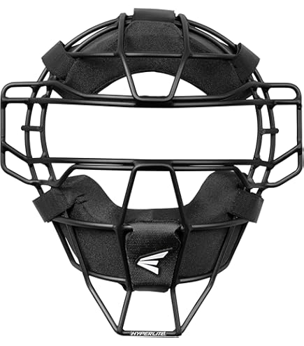 Masque De Receveur Baseball All-Star S7 - Acier Noir - Tampons LUC - Modèle Magasin