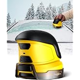 Tactical Ice Scraper Electric Ice Scrapers for Car Windshield Cordless | Motorized Rotating Disc, Rechargeable, Scratch Free Windshield Scrapper &amp; Snow Remover Tool for Winter Driving, Trucks