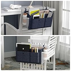Edudif Bedside Caddy Bedside Organizer with Fixed