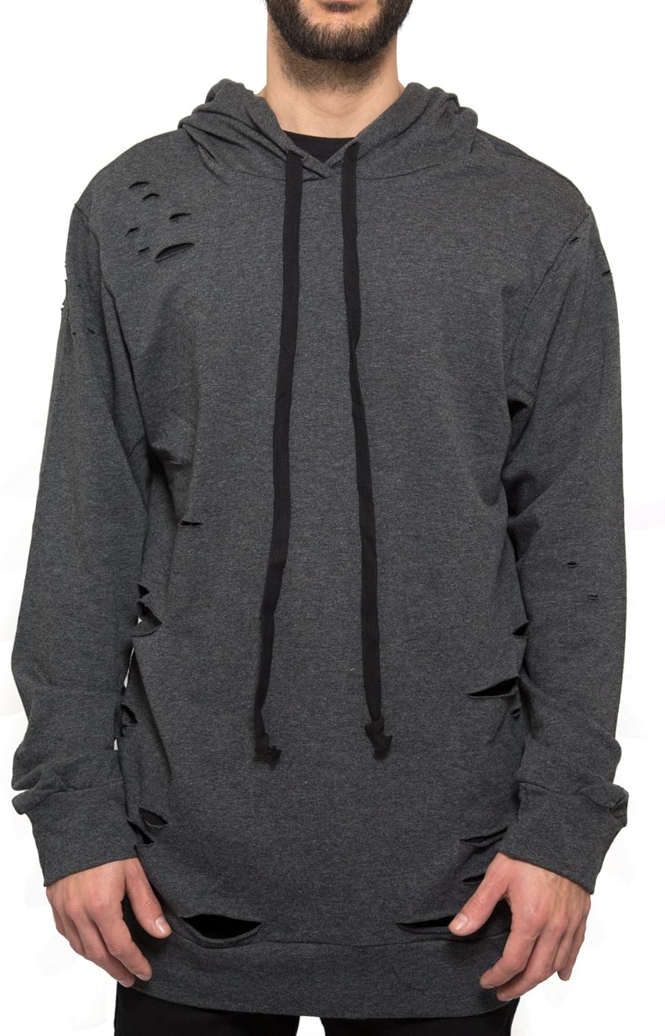 charcoal gray hoodie