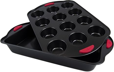 Hell S Kitchen Kuchenformen Set Rechteckig 2 Teilig Amazon De Kuche Haushalt