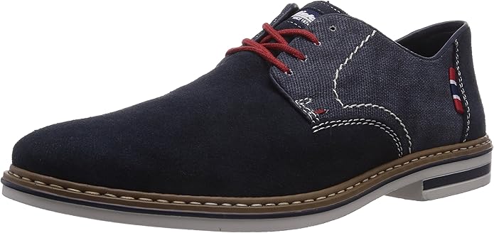 rieker mens lace up shoes