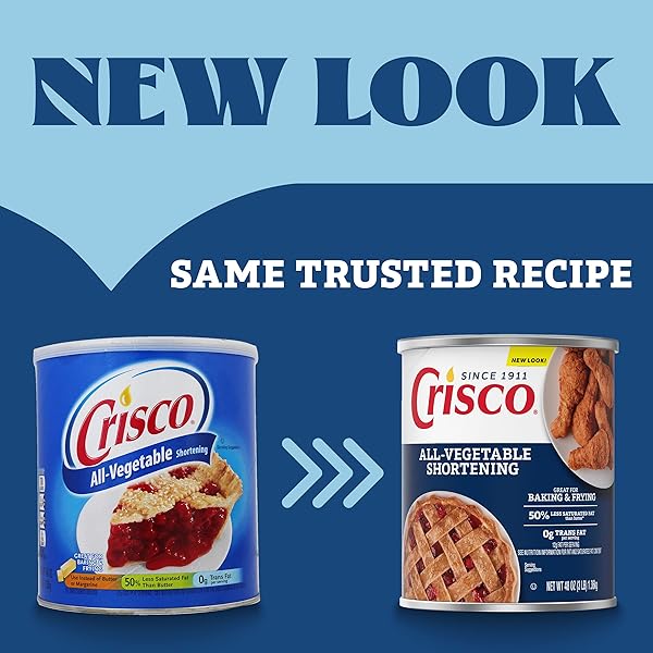 CRISCO ALL-VEGETABLE SHORTENING, 48 OUNCE