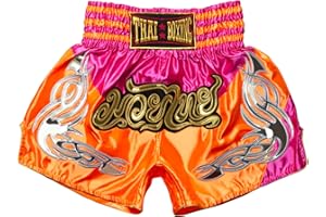 SIAMKICK Classic Muay Thai Shorts for Men Women Boxing Kickboxing High Grade MMA Fight Clothing Training Workout Trunks