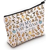 TSOTMO Catoon Characters Merch Zipper Pouch For WDW Chipmunk Gift Chip Dale Gift (CHIP ERA)