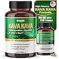 Sotalix Kava Kava Supplement with Ashwagandha Rhodiola St. John's Wort for Mood, Energy & Calming Support - USA Made & Tested (150 Count (Pack of 1))