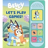 Bluey: Let's Play Games! Sound Book - PI Kids