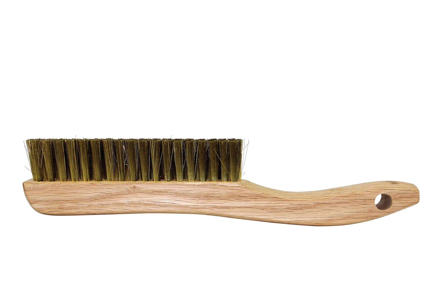 Osborn 54038 Plater's Fine Solid Wood Block Wire Scratch Brush with