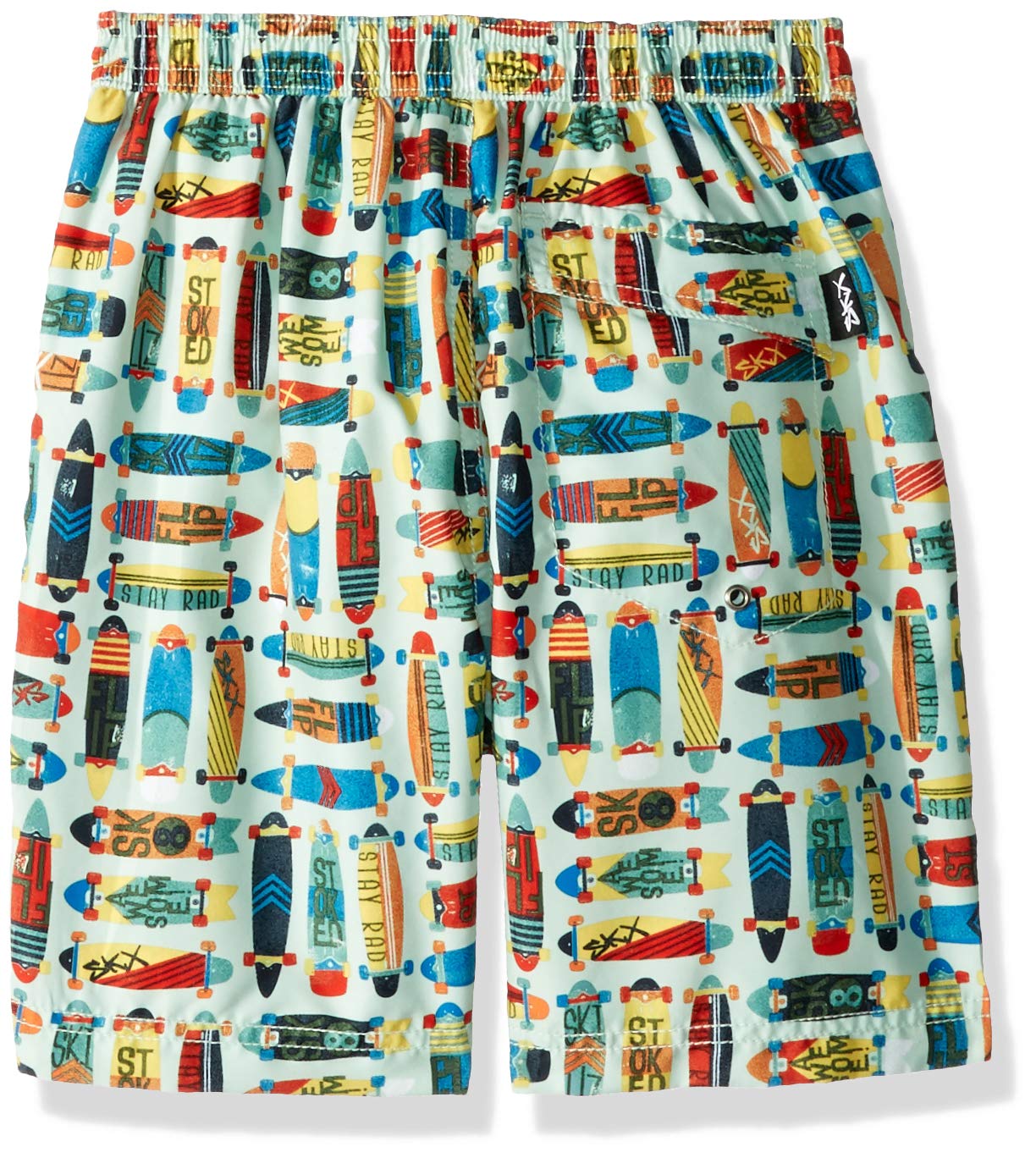 Skechers Boys' Swim Suit Set with Trunks and Rashguard Beachwear Central