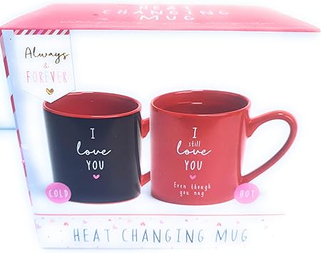 Idee Regalo Natale Amazon.Gift Tazza Che Cambia Il Calore Perfetta Come Idea Regalo Per San Valentino Compleanno Natale Amazon It Casa E Cucina