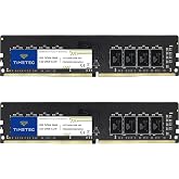 Timetec 32GB KIT (2x16GB) DDR4 2666MHz (PC4-2666V) PC4-21300 UDIMM Desktop RAM &ndash; 288-Pin 1.2V CL19 Non-ECC Unbuffered DIMM Memory Module Upgrade