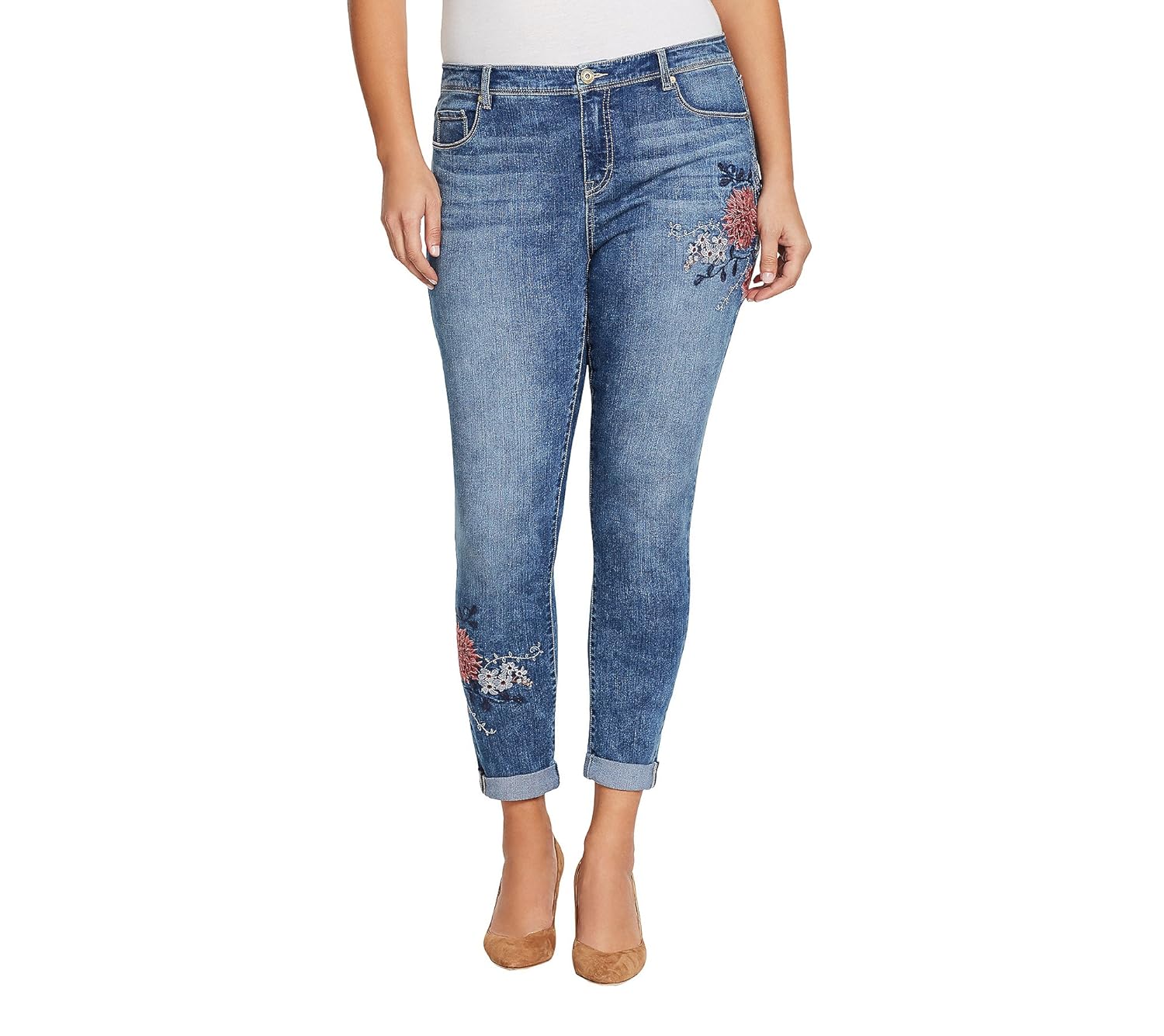bandolino karyn slim boyfriend jeans