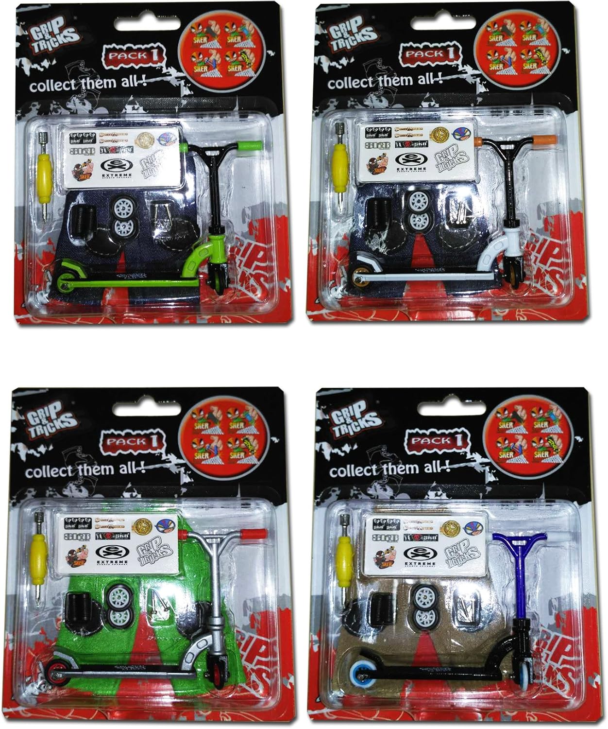 grip tricks finger scooter