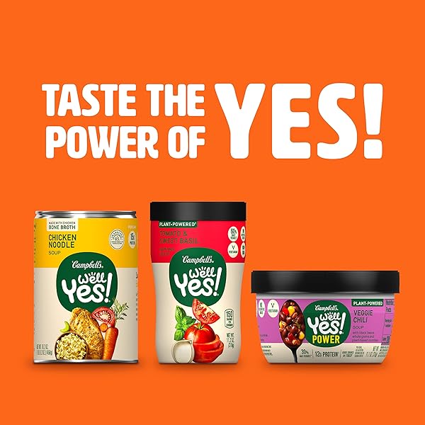 CAMPBELL’S WELL YES! POWER SOUP BOWL CAJUN STYLE CHICKEN SOUP, 11.1 OZ MICROWAVABLE BOWL