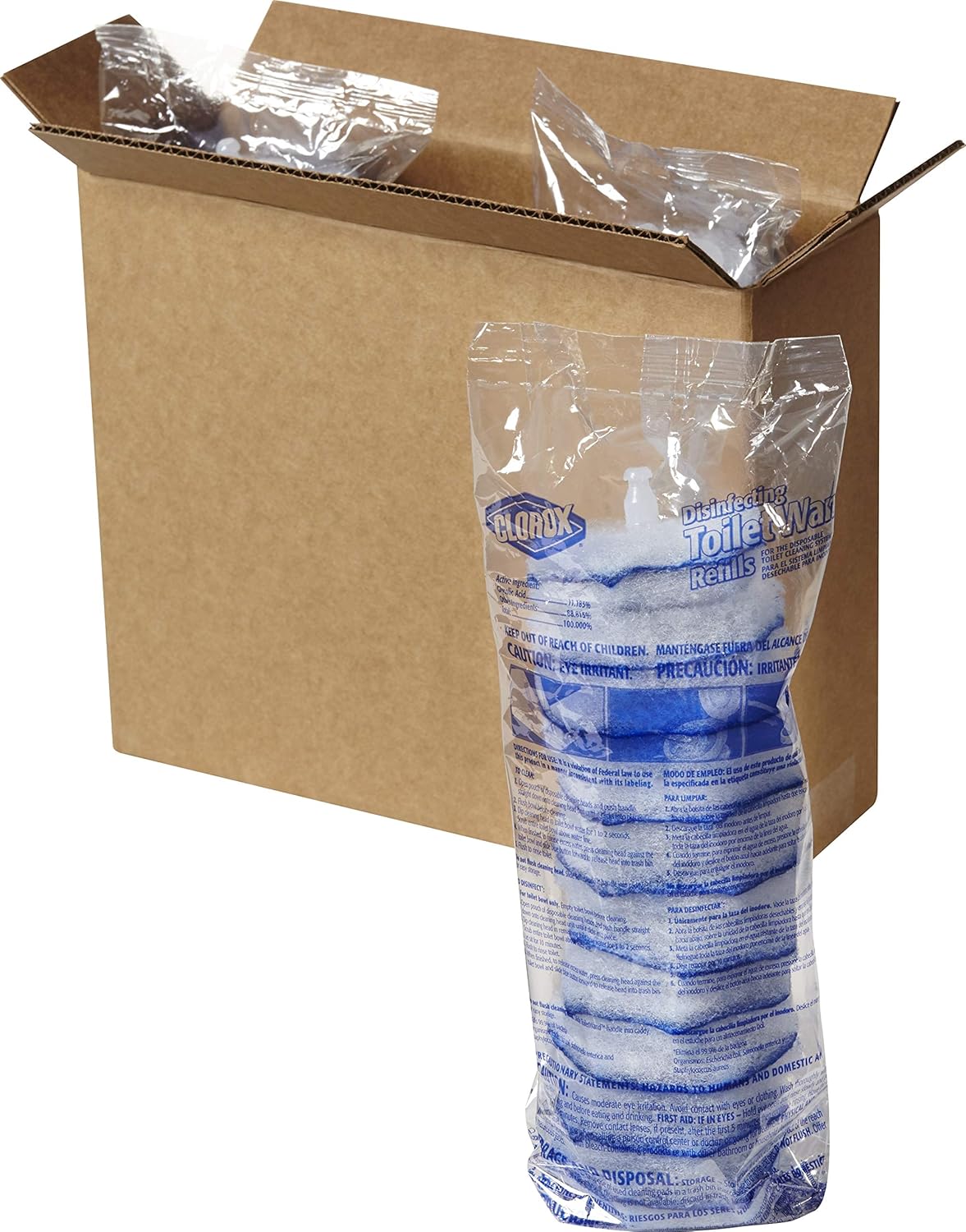 Clorox ToiletWand Disinfecting Refills, Disposable Wand Heads - 30 Count: Health & Personal Care
