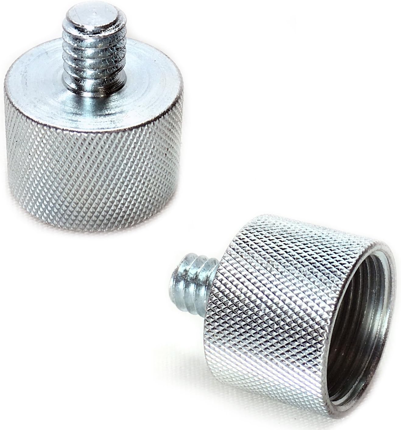 iShot ProMicrophone Music Stand 5/8-inch Female to 1/4-inch Male Thread Screw Reducer Converter Adapter Bushing for Video Camera, iPhone Mount, iPad Mount, Digital Recorder, Camera Monitor, GoPro