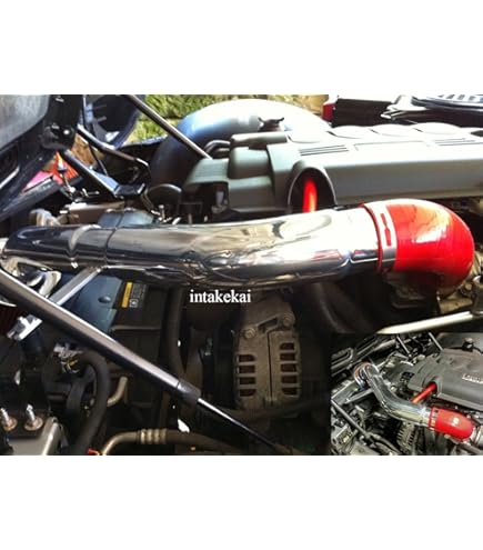 RED Cold Air Intake Kit For Saturn Sky & Pontiac Solstice 2.4L - Includes Filter, Polished Finish