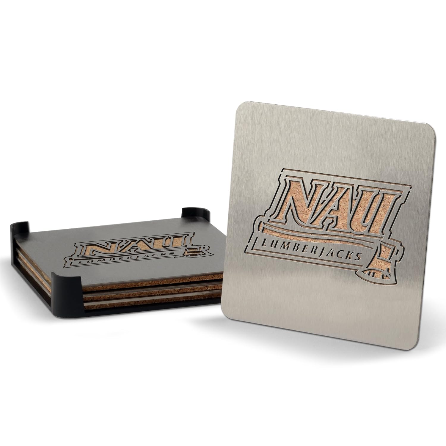 NCAA Villanova Wildcats Boasters Heavy Duty Stainless Steel Coasters Set of 4