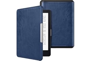 DUEDUE Case for Kobo Glo 6 N613/ Kobo Glo HD N437 6 inch eBook E-Reader Flip Cover PU Leather Cover with Magnetic Closured Au
