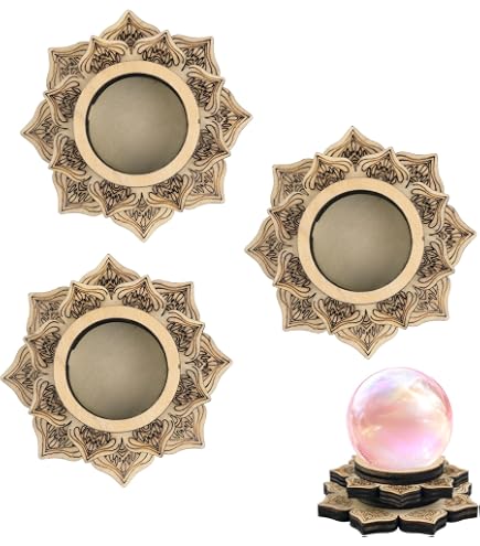 MAGICLULU Dragon Claw Crystal Ball Stand Silver Resin Decorative Sphere Display Base for Home Décor Suitable for 3 to 4 Crystal Balls Unique Tabletop Art Piece MAGICLULU Dragon Claw Crystal Ball Stand Silver Resin Decorative Sphere Display Base for Home Décor Suitable for 3 to 4 Crystal Balls Unique Tabletop Art Piece