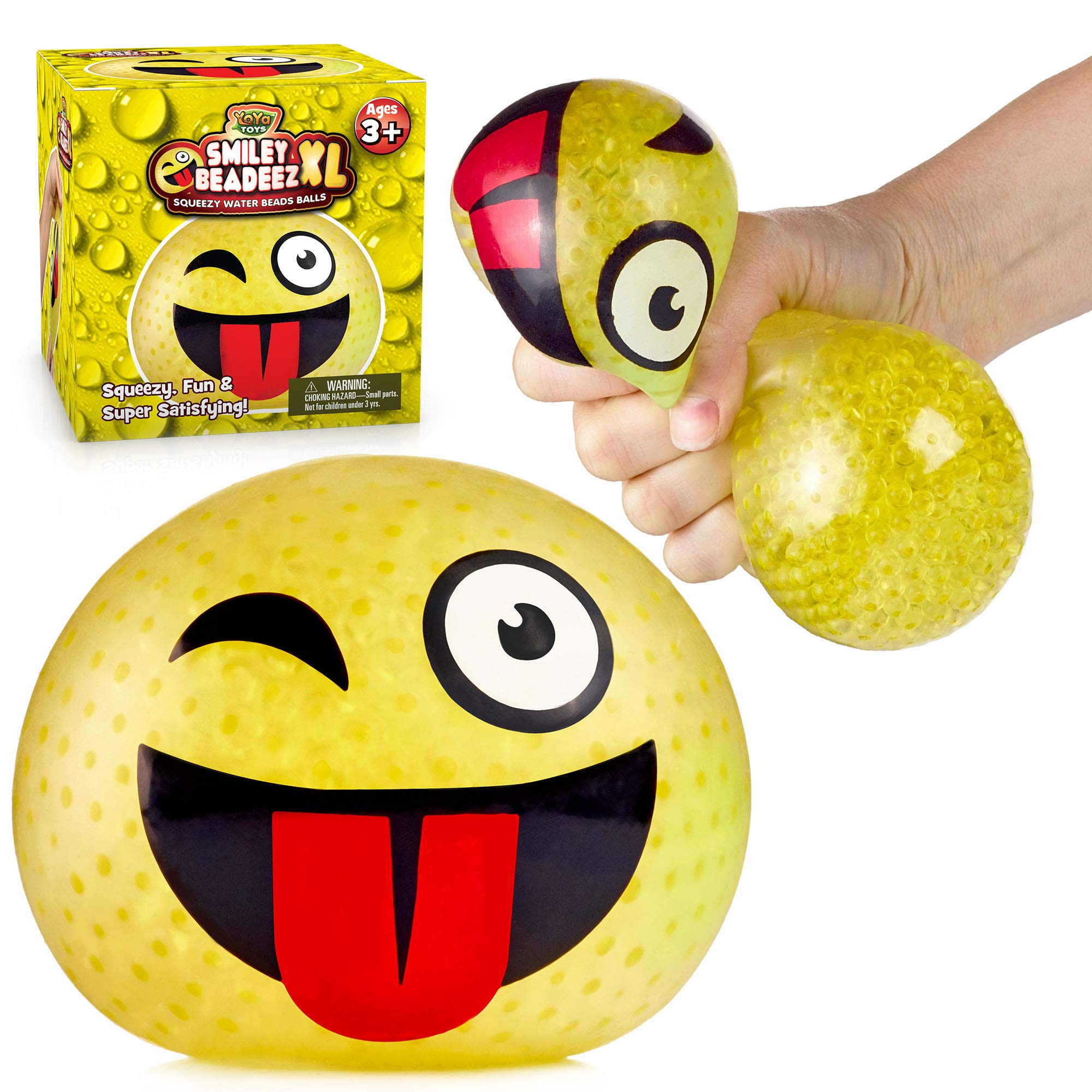 Buy Smiley Beadeez XL Winking Stress Ball for Kids and Adults with