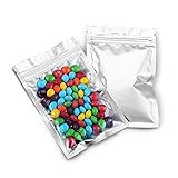 Mylar Bags with Ziplock 4" x 6" | 100 Bags