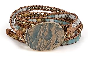 SPUNKYsoul New! Dazzling Handmade Leather Wrap Bracelet Collection