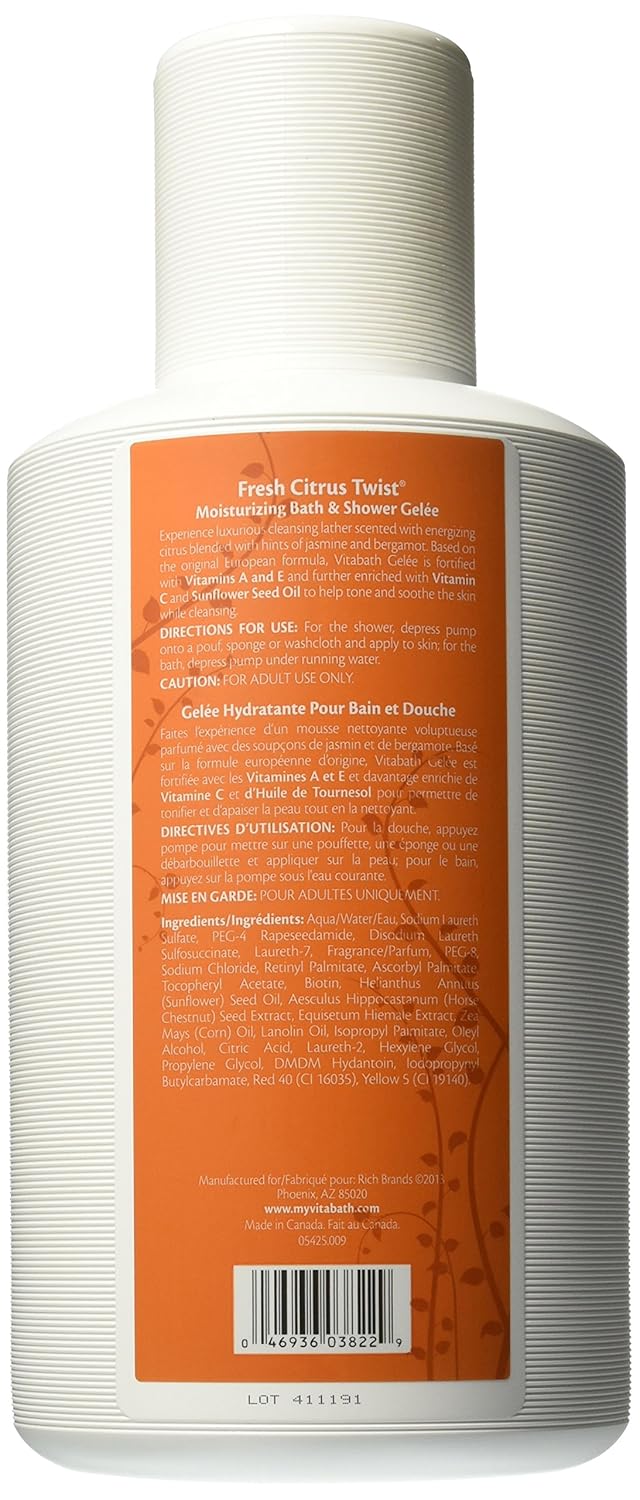 Vitabath Moisturizing Bath & Shower Gelee, Original Spring Green 32 oz (900 g) : Bath And Shower Gels : Beauty