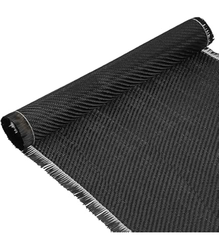 Tessuto In Fibra Di Carbonio 50x100cm - 12K 200g Per Fai Da Te E Restauri