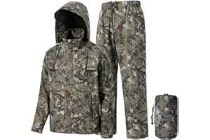 Men’s Waterproof Breathable Rain Suit FW12