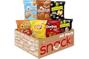 FRITO LAY Frito-Lay Ultimate Snacktime Mix with Grandma's and Classic Snacks, (Pack of 40) (Packaging May Vary)