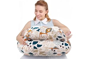 Nursing Pillow for Breastfeeding - Ergonomic Comfort & Support Baby Pillow for Bottle Feeding and Breastfeeding, Easier and H