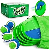 Toss and Catch Ball Set Upgraded - Kids Toys Beach Toys Baseball Games - Sturdy & Water-Resistant Great for Outdoor Pool Yard Games - Classic Gift for Boys Girls 3 4 5 6 7 8 9 10 11 12+ Years Old