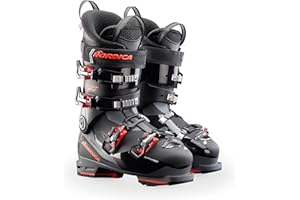 NORDICA Men's Sportmachine 3 100 Durable Warm Insulated Water-Resistant Easy-Entry All-Mountain Touring Ski Boots with Grip Walk Soles