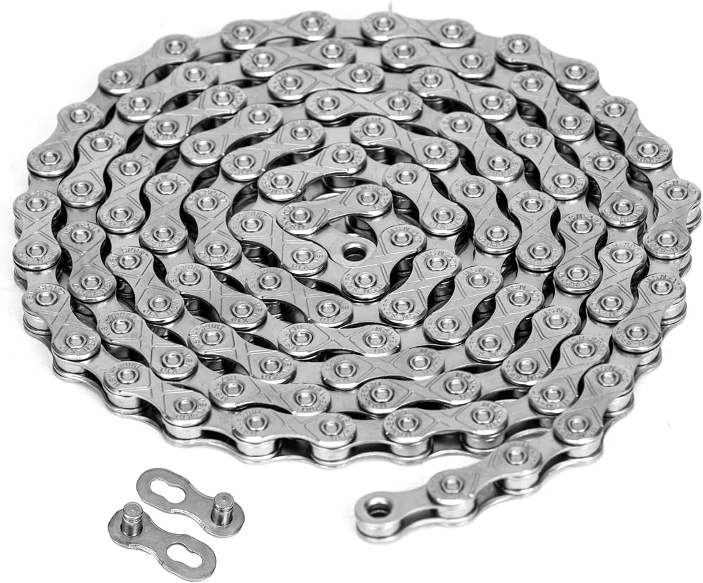 Hycline 10-Speed Bicycle Chain 116 Links 1/2 x 11/128 Special Forging Steel