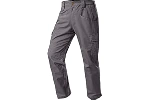 CNBQDD Mens Work Pants Cargo Tactical Construction for Men Ripstop Waterproof Lightweight Outdoor Hiking with Pockets