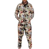 G-Style USA Men's Jungle Tiger G Stripe Track Suit Set ST808 - Camo - Large