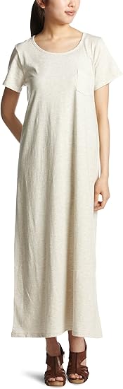 レプシィムローリーズファーム Lepsim Lowrys Farm ロングtワンピース 08 ナチュラル M ワンピース チュニック 通販 Amazon