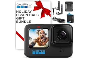 GoPro HERO11 Black – E-Commerce Packaging - Waterproof Action Camera with 5.3K60 Ultra HD Video, 27MP Photos, 1/1.9" Image Se