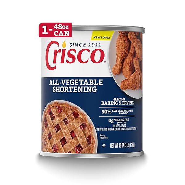 CRISCO ALL-VEGETABLE SHORTENING, 48 OUNCE