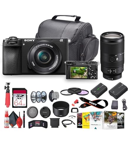 Amazon.com : Sony a6700 Mirrorless Vlogger Camera with 16-50mm