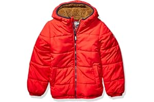 OshKosh B'Gosh boys Heavyweight Winter Jacket With Sherpa Lining