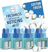 Febreze Ambi Pure 3Volution Cotton Blossom Refills 4 Pieces