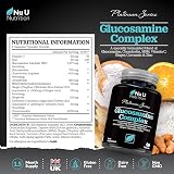 Nu U Nutrition Glucosamine and Chondroitin High Strength Complex 90 Capsules view 2